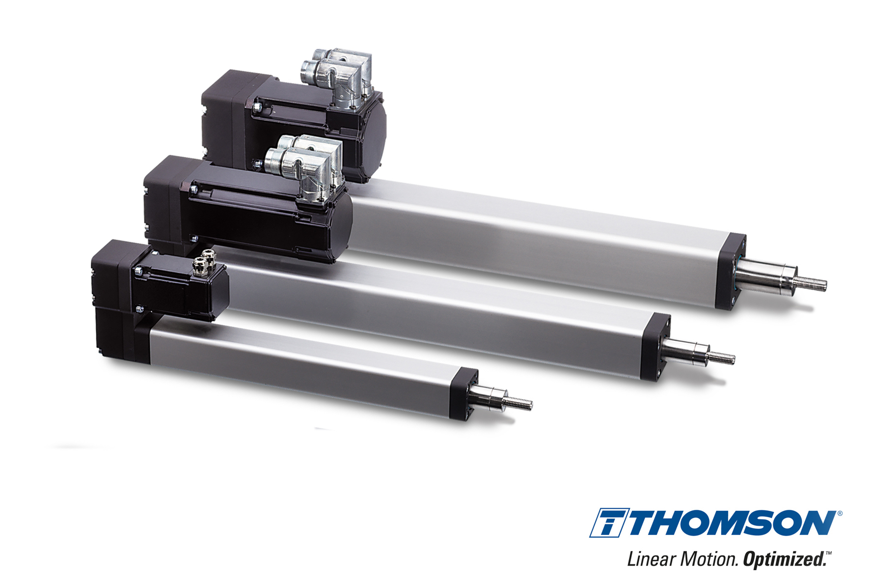 Industry-Leading Thomson PC Series Electromechanical Linear Actuators Now Available With The Factory Integrated Servo Motors